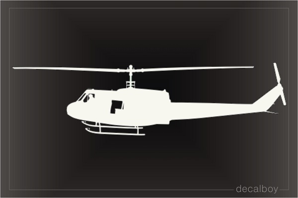 Bell Huey Helicopter Decal
