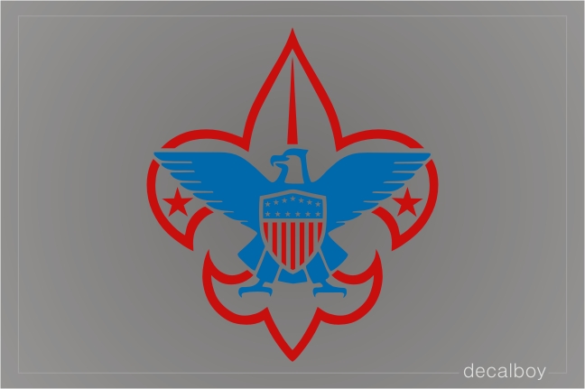 Boy Scouts Emblem Car Decal