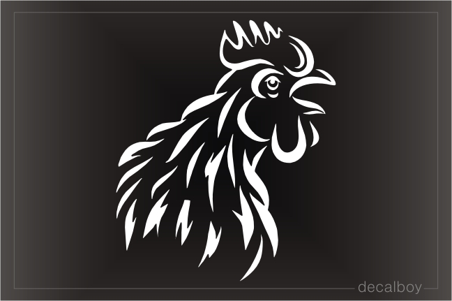 Cock Decal