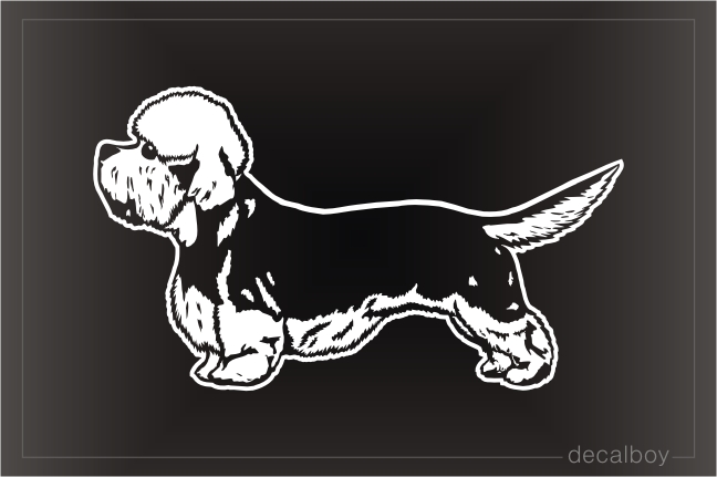 Dandie Dinmont Terrier Dog Decal