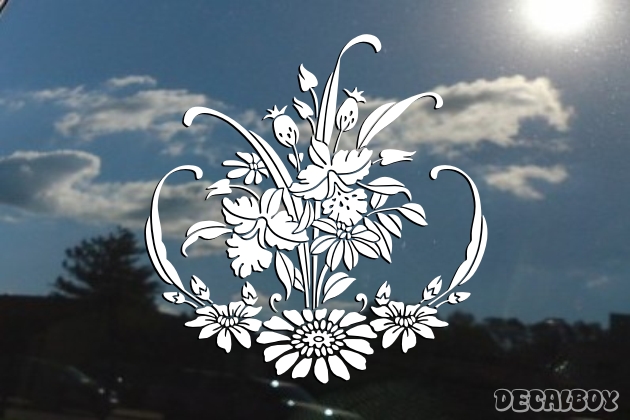 Flowers Fantasy Decal