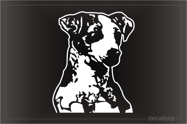 Jack Russell Terrier Car Window Decal