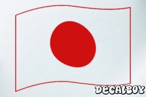 Japanese Flag Decal