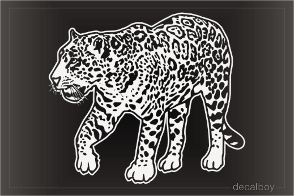 Leopard Panther Decal