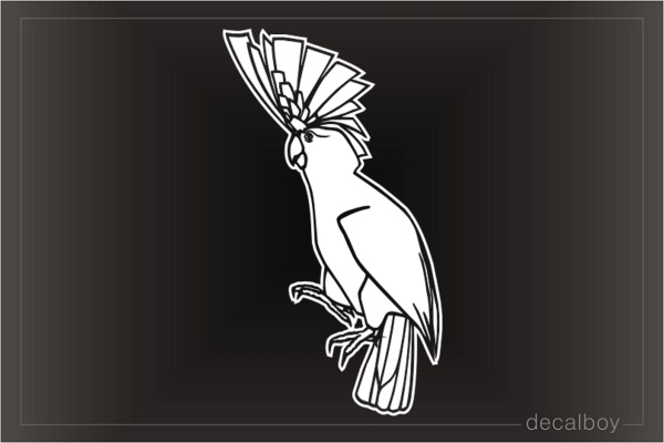 Major Mitchell Cockatoo Parrot Decal