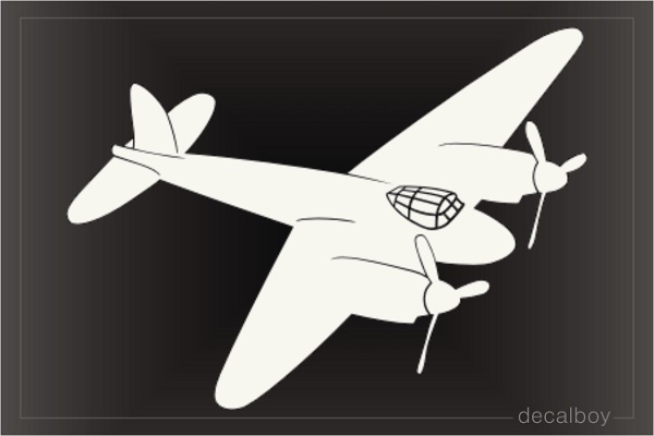 Mosquito Aircraft Decal