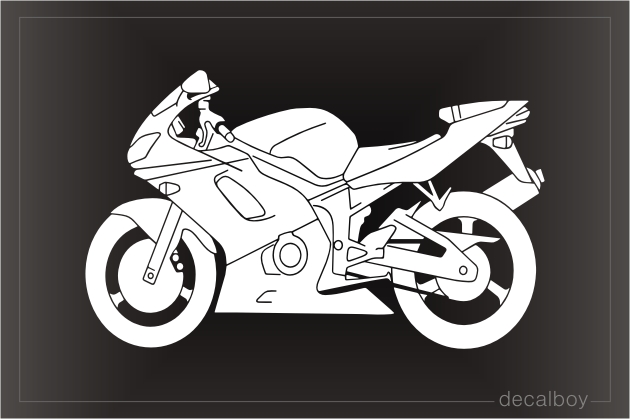 Motorcycle Cruiser Decal