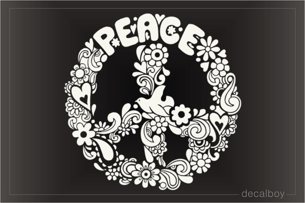 Peace Flowers T_shirt