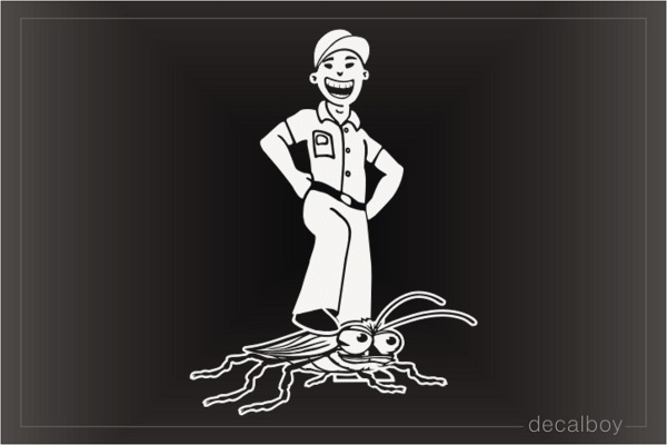 Pest Control Services Decal