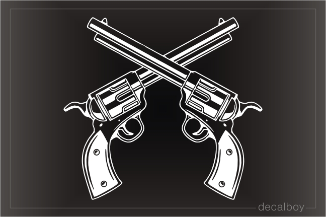 Revolvers Crossing Decal