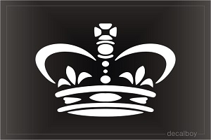 Simple Crown Decal