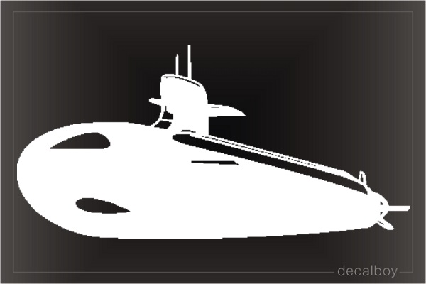 Submarine Car Decal