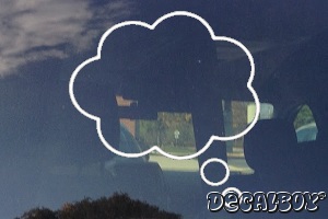 Thought Cloud Decal