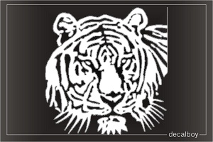 Wild Cat Tiger Window Decal