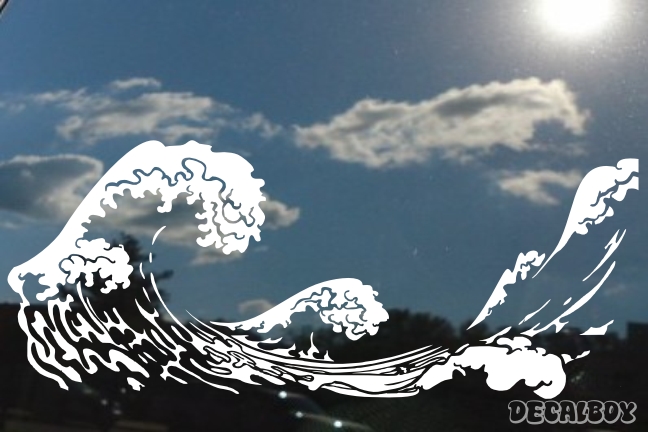 Wild Waves Decal