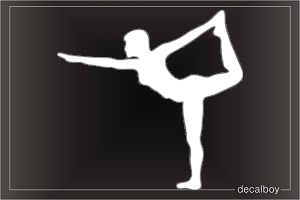 Yoga Balancing Decal