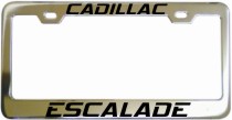 Cadillc Escalade License Frame