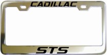 Cadillc Sts Chrome License Frame