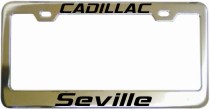 Cadillc Seville Chrome License Frame