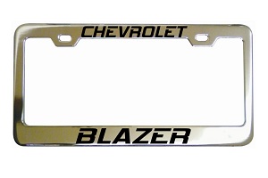 Chevrolet Blazer License Frame