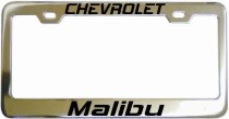 Chevrolet Malibu License Frame