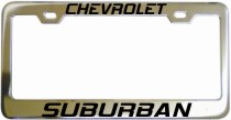 Chevrolet Suburban License Frame