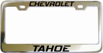 Chevrolet Tahoe License Frame