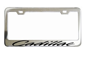 Cadillac 1 License Frame