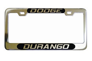 Dodge Durango 321 License Frame