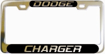 Dodge Charger License Frame