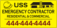 General Contractor Magnetic Sign