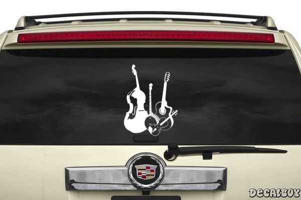 Decal musical instruments