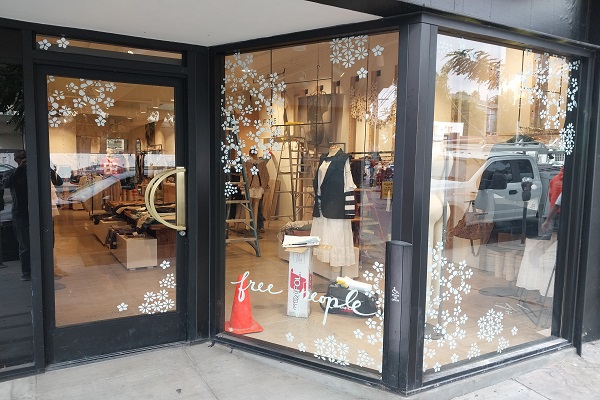 Custom Vinyl Lettering For Storefront Window Decal