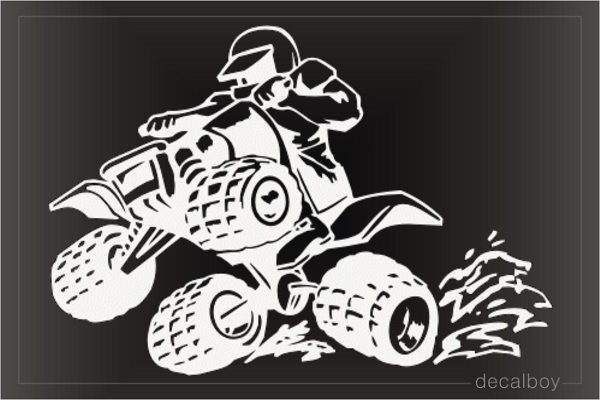 Factory EFX Warrior 350 Rear Fender Graphics Decals – ATV Quad Raptor Style Sticker Kit