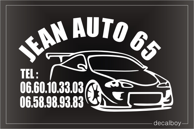 Auto Repair Logo Decal
