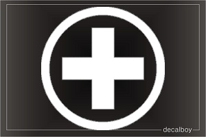 American Red Cross Decal