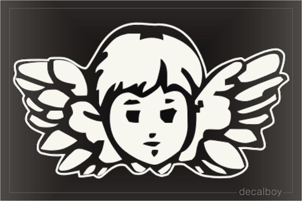 Angel Face Decal