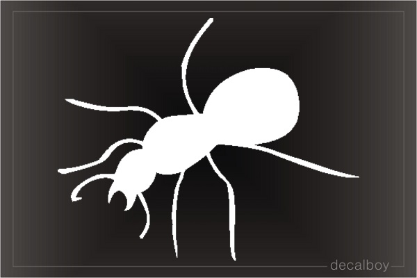 Ant Window Decal