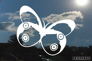 Blue Morpho Butterfly Clipart Decal