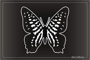Swallowtail Butterfly Clipart Window Decal