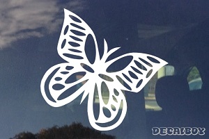 Monarch Butterfly Design Window Decal