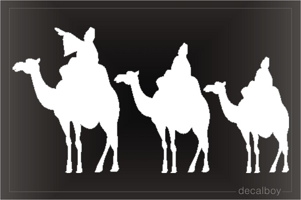 Camel 12 Window Decal