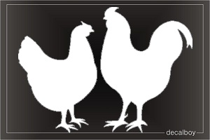 Chicken 3 Decal