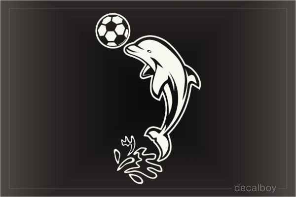Dolphin Ball Decal