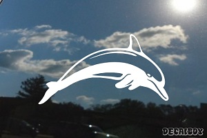 Dolphin Porpoise Window Decal