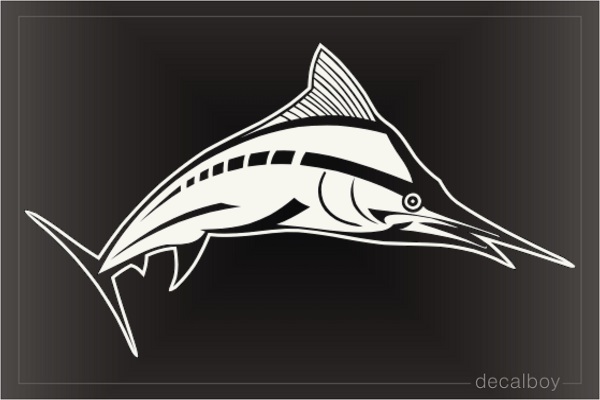 Swordfish 6 Decal