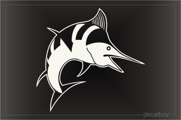 Swordfish Clipart Decal
