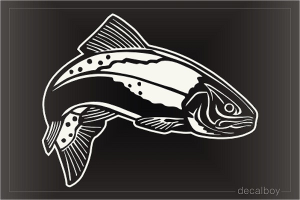 Trout 2 Window Decal