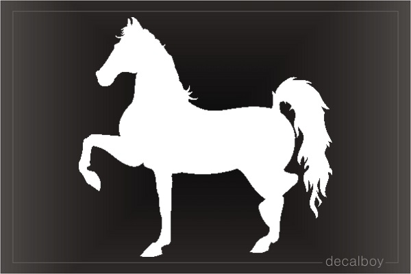 American Saddlebred Horse Decal