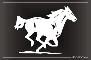Horse Mustang Car Window Decal